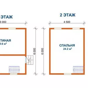 Сруб Дома люсьен доставка и установка в Солигорск и район