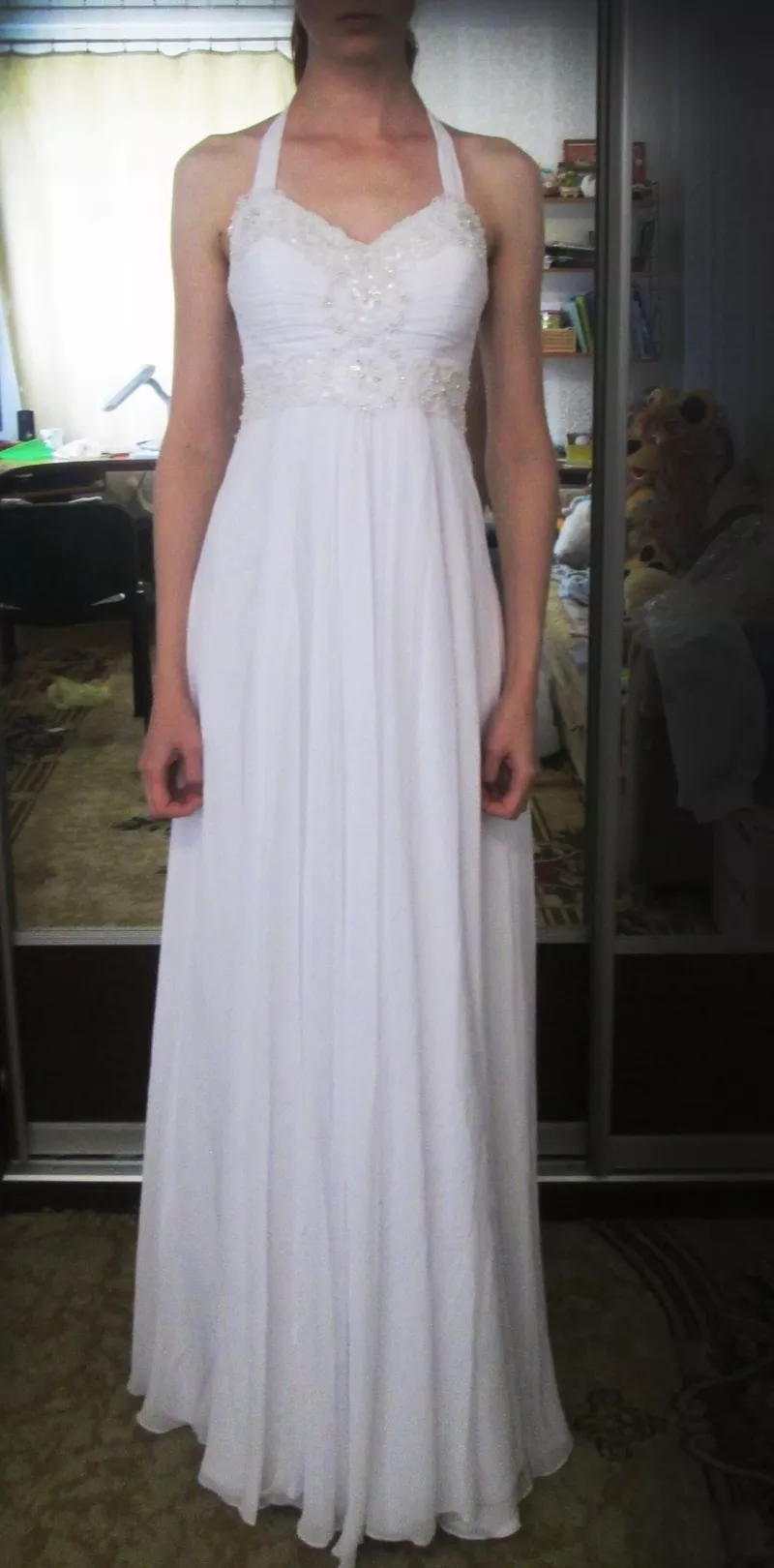 Белое свадебное платье,  абсолютно новое!