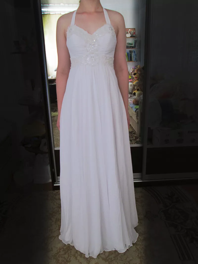 Белое свадебное платье,  абсолютно новое! 2