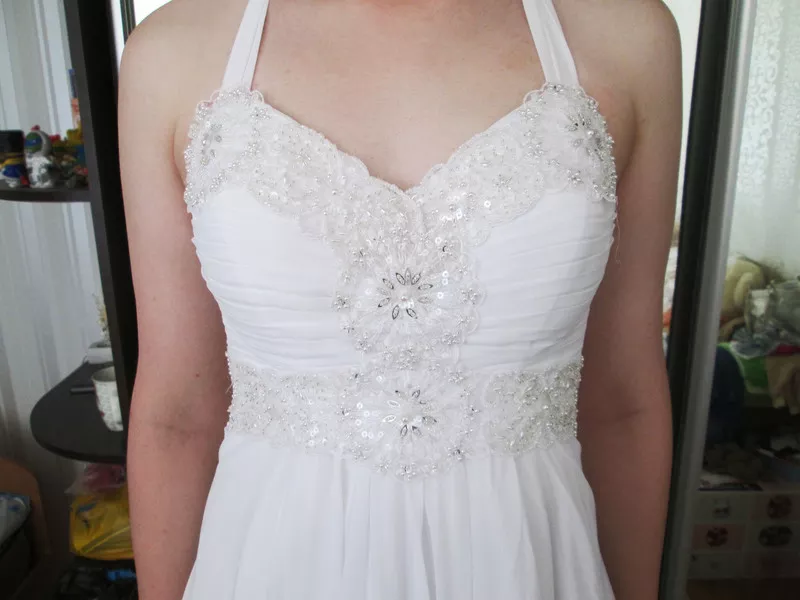 Белое свадебное платье,  абсолютно новое! 3