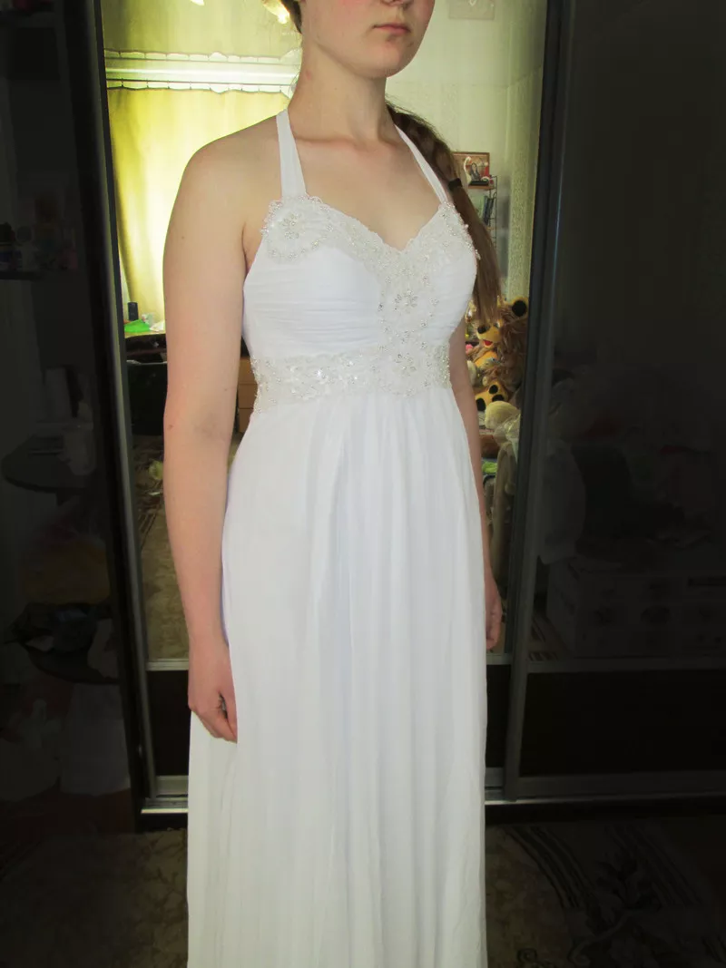 Белое свадебное платье,  абсолютно новое! 7