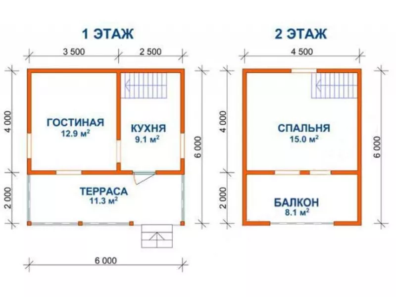 Сруб дома Арсен доставка и установка в Солигорск и район 2